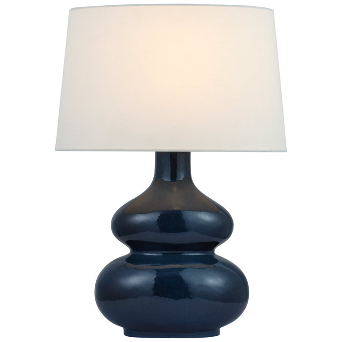 Visual Comfort Signature CHA 8686MBB-L LED Table Lamp, Mixed Blue Brown