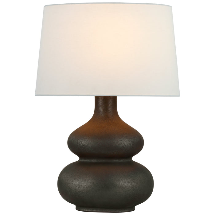 Visual Comfort Signature CHA 8686SBM-L LED Table Lamp, Stained Black Metallic