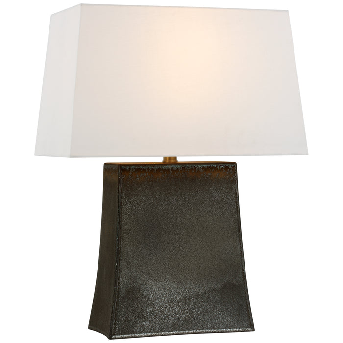 Visual Comfort Signature CHA 8692SBM-L LED Table Lamp, Stained Black Metallic