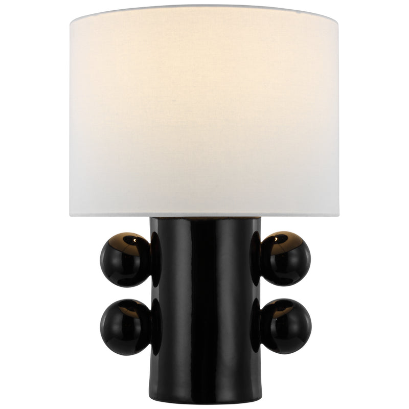 Visual Comfort Signature KW 3686BLK-L LED Table Lamp, Black
