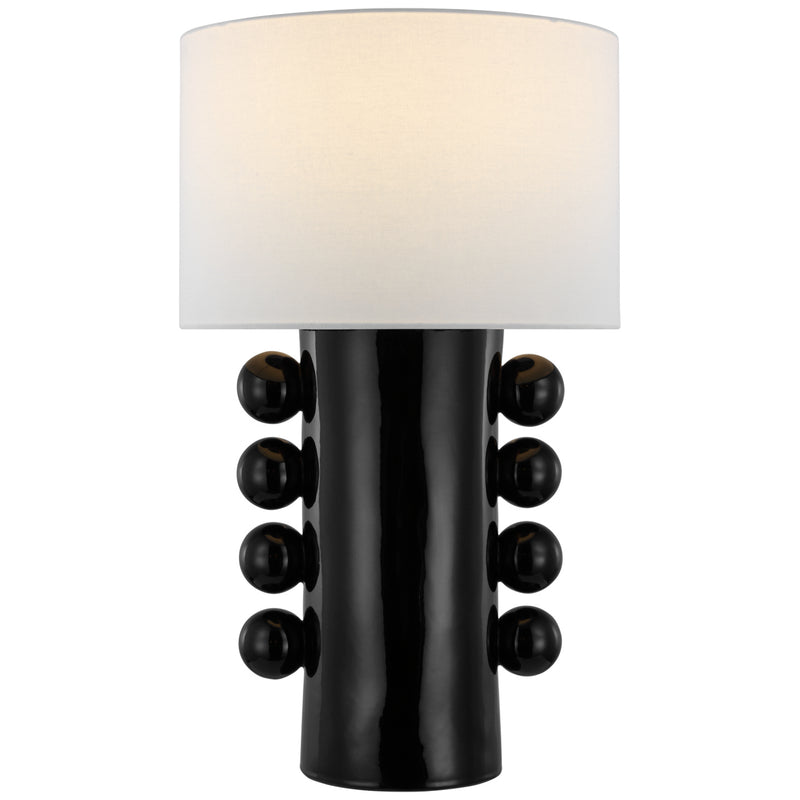 Visual Comfort Signature KW 3687BLK-L LED Table Lamp, Black