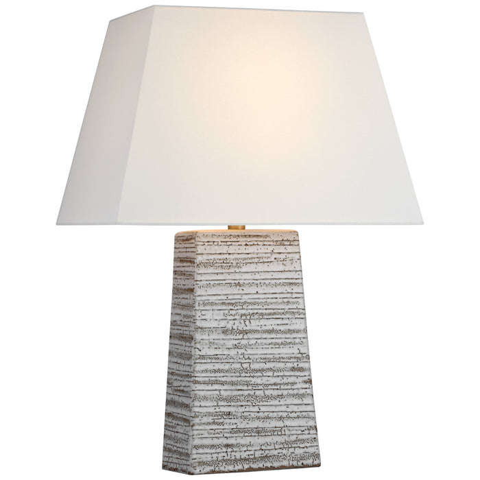 Visual Comfort Signature S 3631MWD-L LED Table Lamp, Malt White Dust