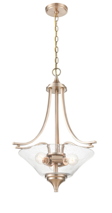 Millennium 1473-MG Three Light Pendant, Modern Gold