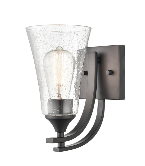 Millennium 1491-MB One Light Vanity, Matte Black
