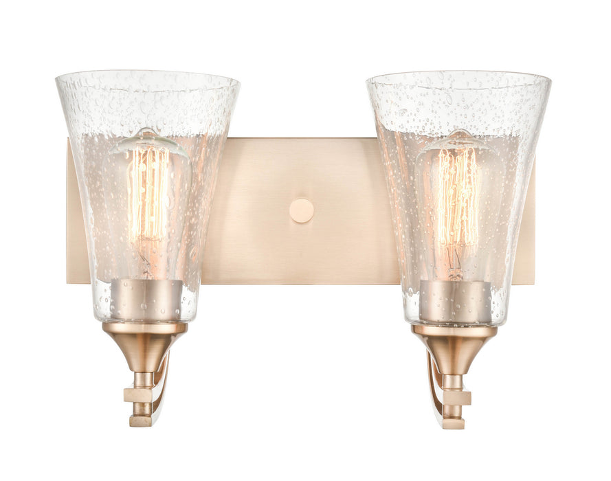 Millennium 1492-MG Two Light Vanity, Modern Gold