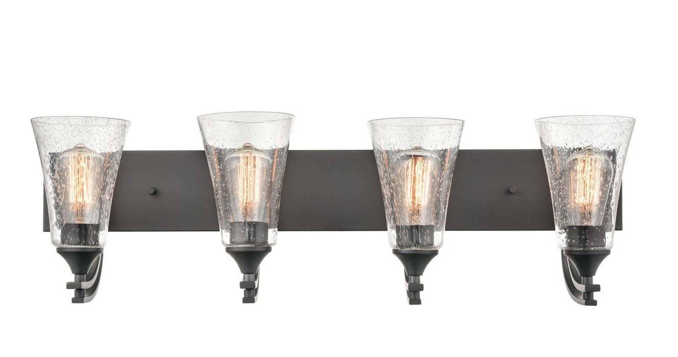 Millennium 1494-MB Four Light Vanity, Matte Black