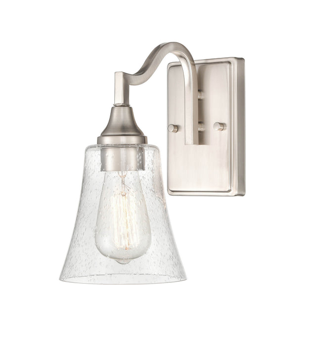 Millennium 2101-BN One Light Wall Sconce, Brushed Nickel
