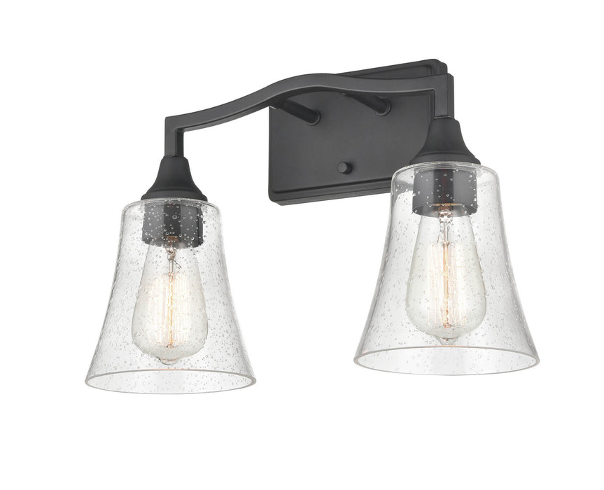 Millennium 2102-MB Two Light Vanity, Matte Black