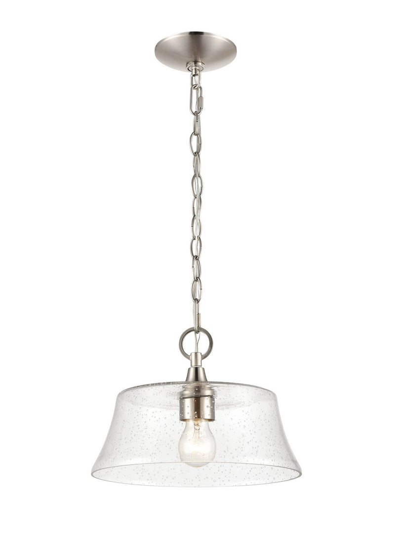 Millennium 2111-BN One Light Pendant, Brushed Nickel