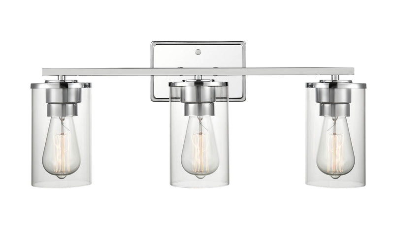 Millennium 2703-CH Three Light Vanity, Chrome