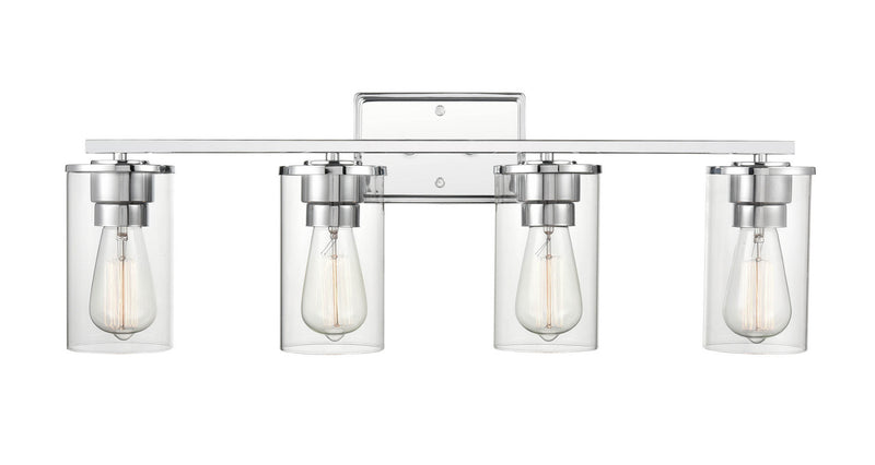 Millennium 2704-CH Four Light Vanity, Chrome