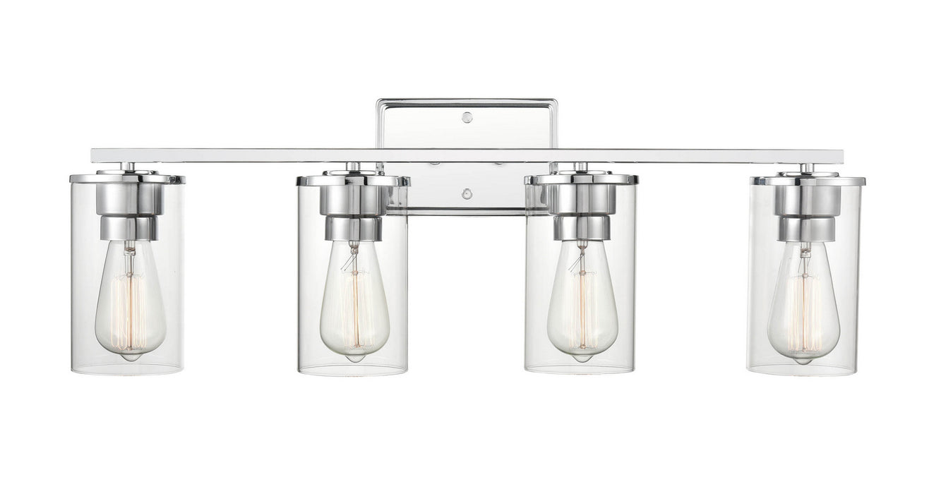 Millennium 2704-CH Four Light Vanity, Chrome