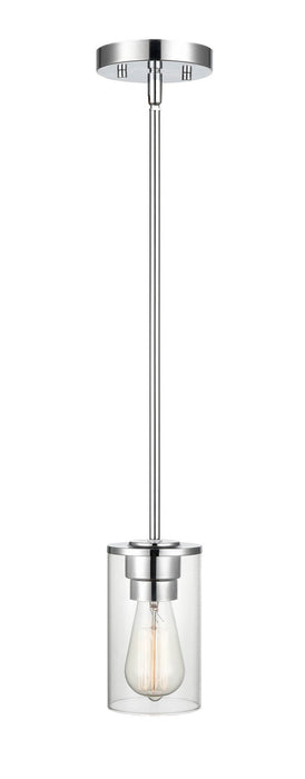 Millennium 2711-CH One Light Pendant, Chrome