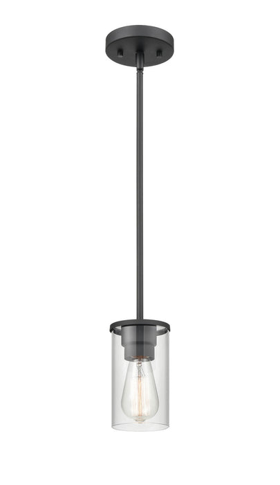 Millennium 2711-MB One Light Pendant, Matte Black