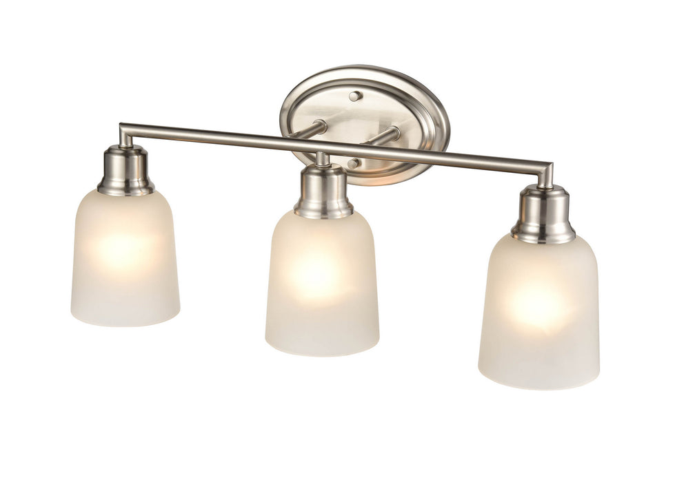 Millennium 2803-BN Three Light Vanity, Brushed Nickel