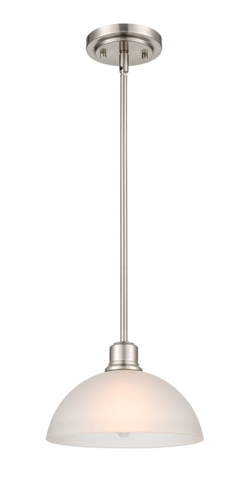 Millennium 2811-BN One Light Pendant, Brushed Nickel