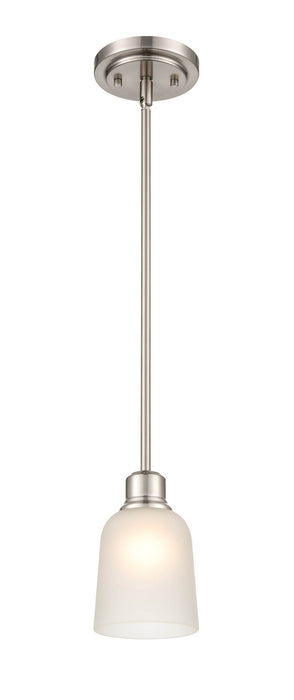 Millennium 2821-BN One Light Pendant, Brushed Nickel