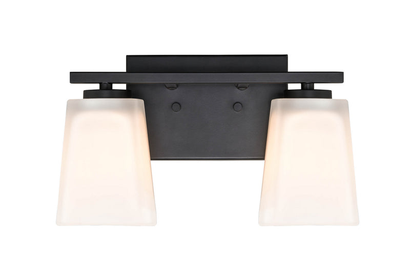 Millennium 292-MB Two Light Vanity, Matte Black