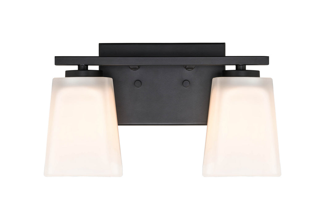 Millennium 292-MB Two Light Vanity, Matte Black