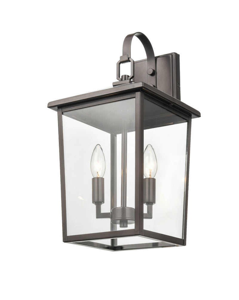 Millennium 2972-PBZ Two Light Outdoor Hanging Lantern, Powder Coated Bronze