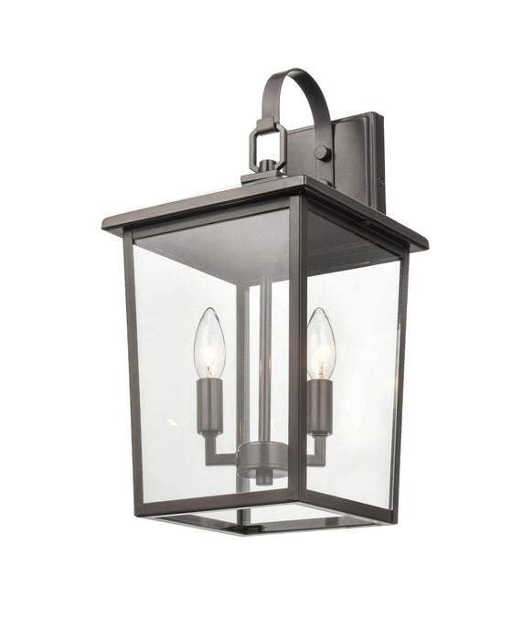Millennium 2972-PBZ Two Light Outdoor Hanging Lantern, Powder Coated Bronze