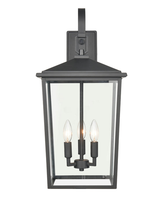 Millennium 2974-PBK Three Light Outdoor Hanging Lantern, Powder Coated Black