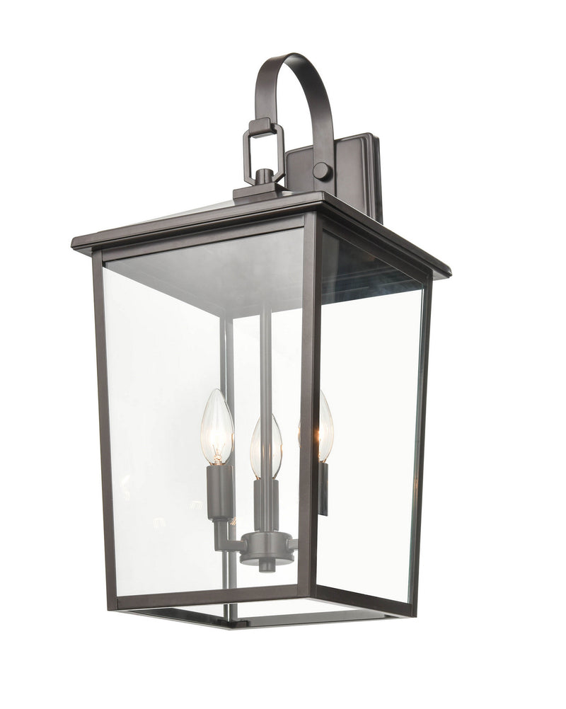 Millennium 2974-PBZ Three Light Outdoor Hanging Lantern, Powder Coated Bronze