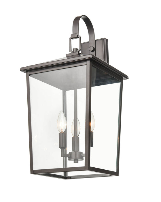 Millennium 2974-PBZ Three Light Outdoor Hanging Lantern, Powder Coated Bronze