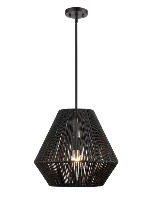 Millennium 9022-MB One Light Pendant, Matte Black