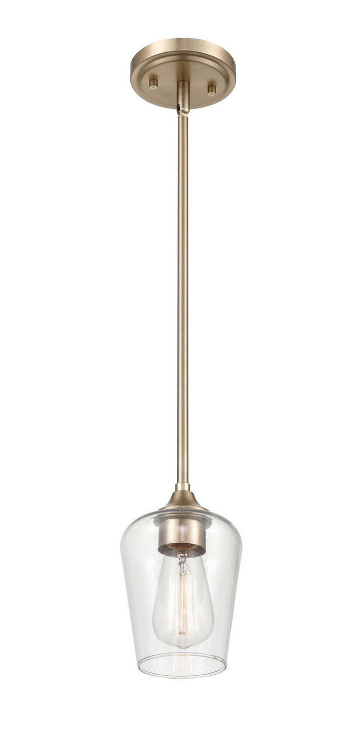 Millennium 9731-MG One Light Mini Pendant, Modern Gold