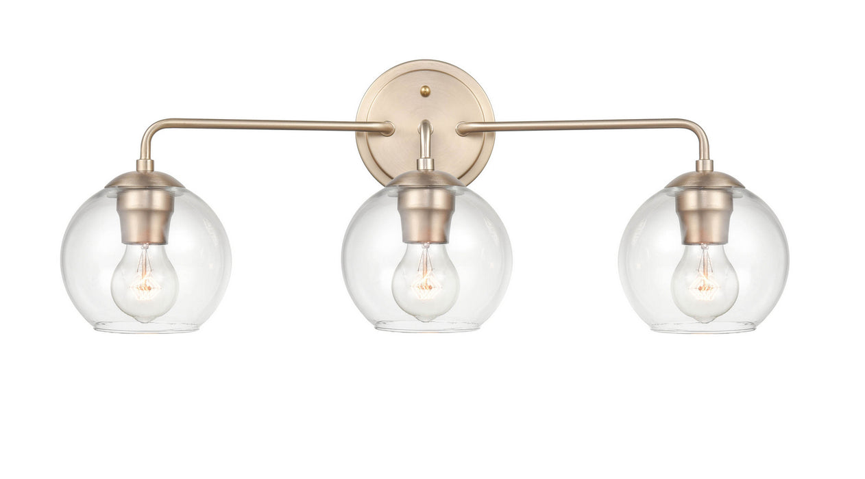 Millennium 9753-MG Three Light Vanity, Modern Gold