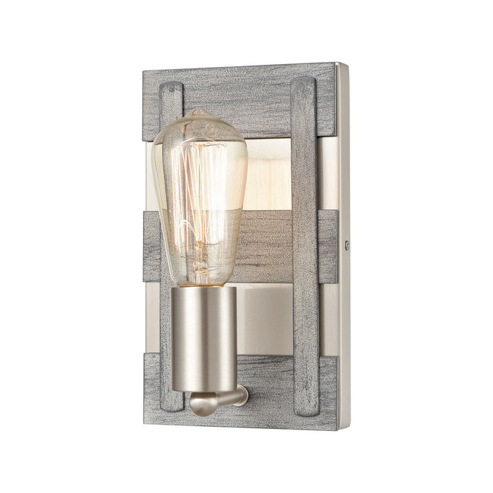 ELK Home 33451/1 One Light Wall Sconce, Weathered Driftwood