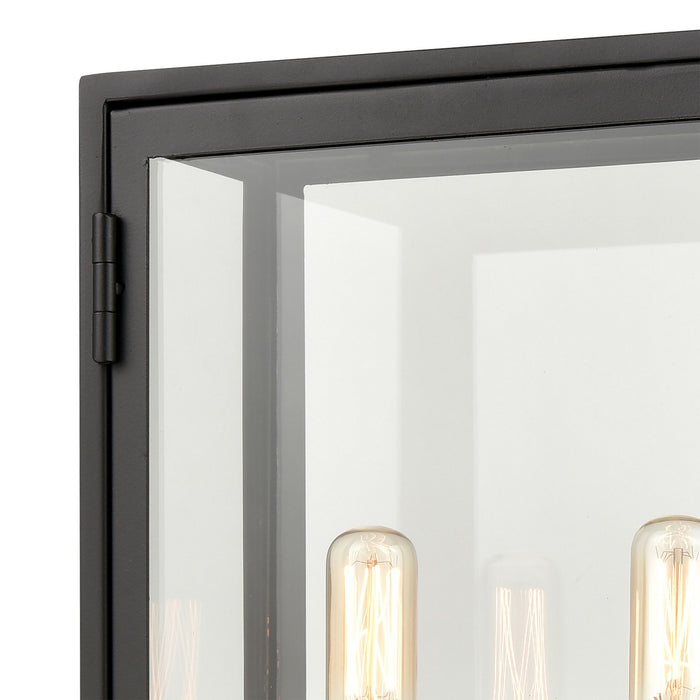 ELK Home 45502/2 Two Light Outdoor Wall Sconce, Matte Black