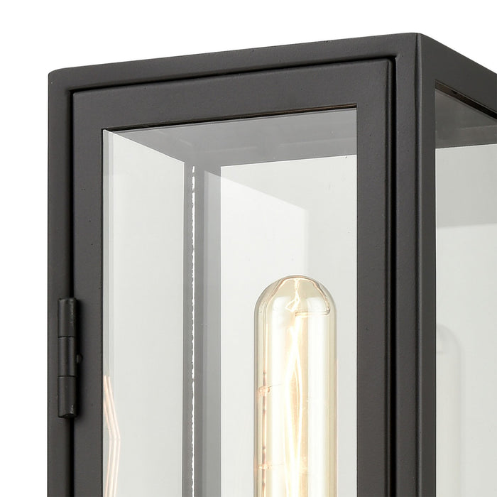 ELK Home 45503/1 One Light Outdoor Wall Sconce, Matte Black