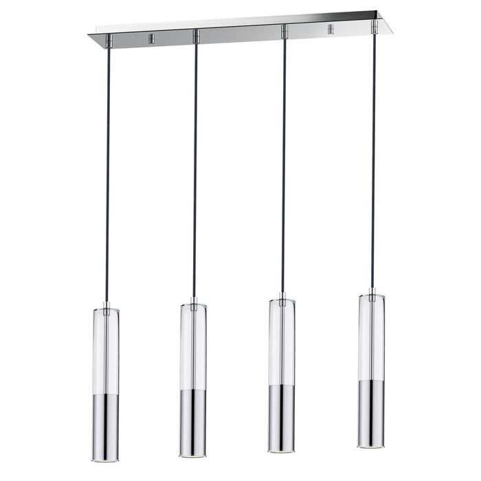 ET2 E11004-24PC LED Linear Pendant, Polished Chrome