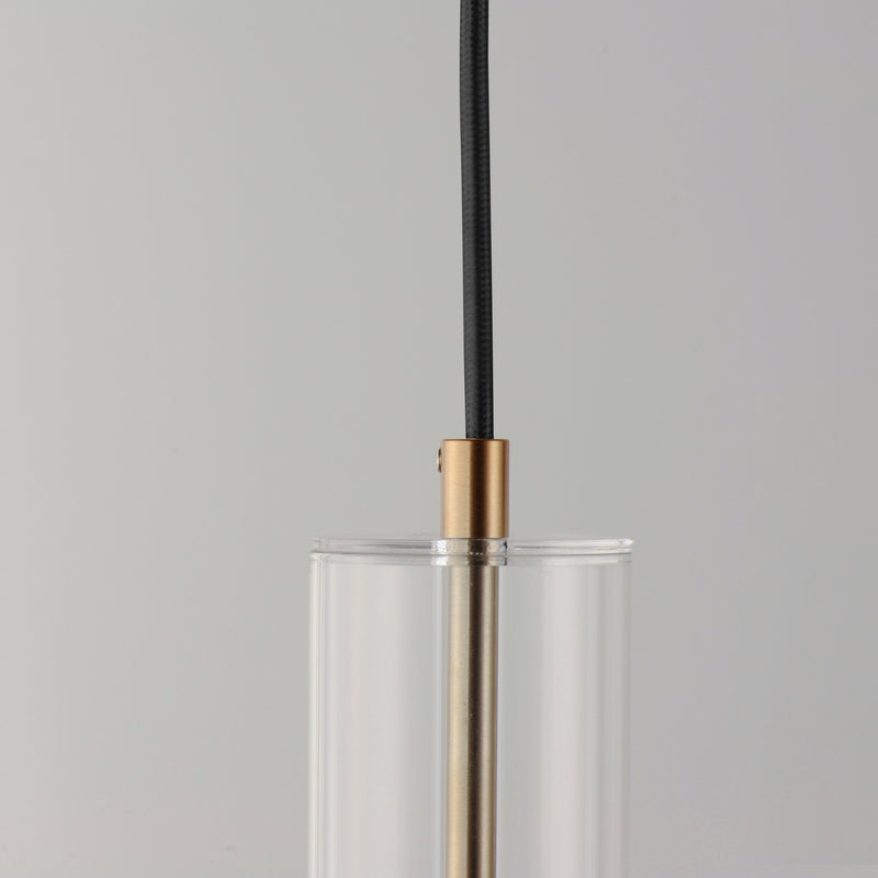 ET2 E11004-24SBR LED Linear Pendant, Satin Brass