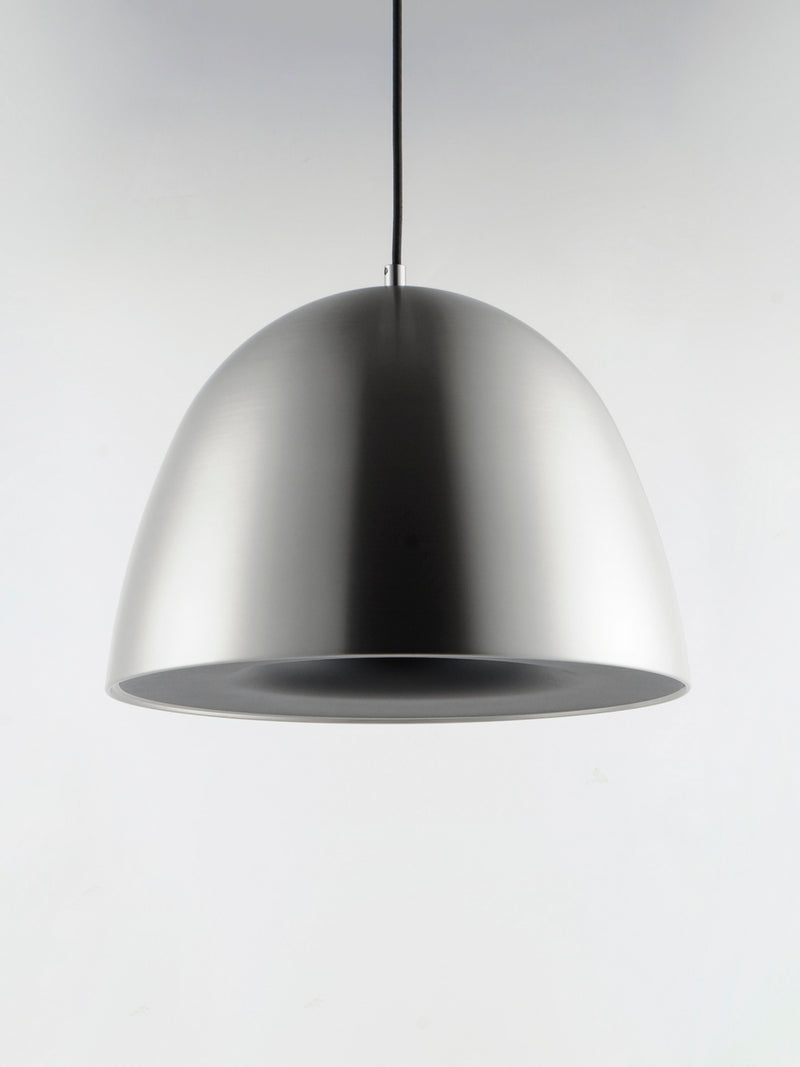 ET2 E24916-SNBK LED Pendant, Satin Nickel / Black