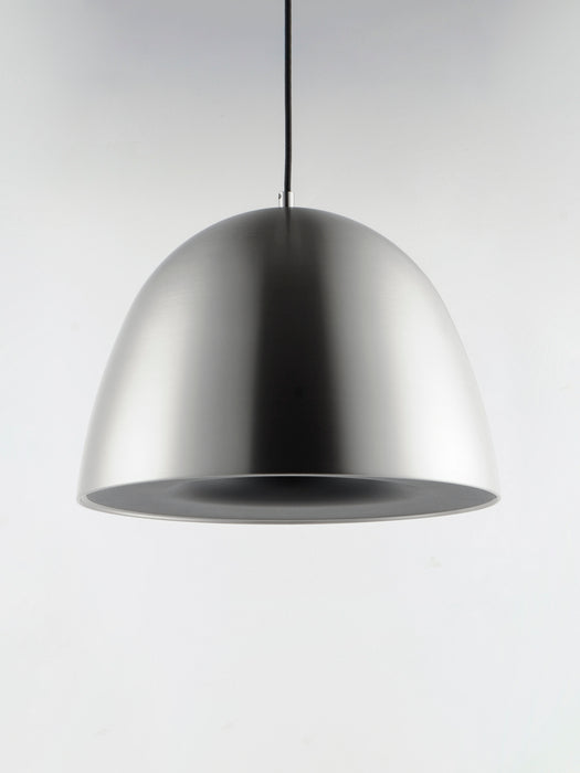 ET2 E24916-SNBK LED Pendant, Satin Nickel / Black