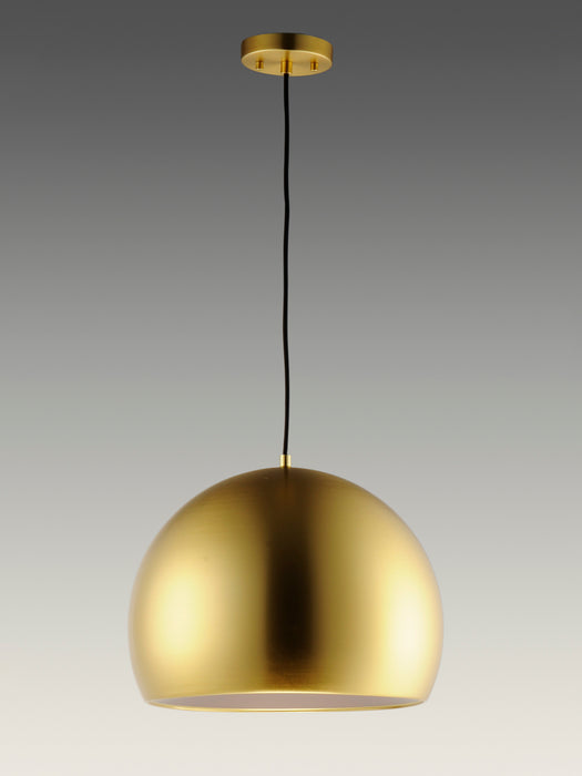 ET2 E24924-SBRCOF LED Pendant, Satin Brass / Coffee