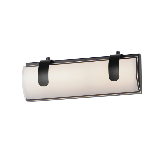 ET2 E25131-92BK LED Bath Vanity, Black