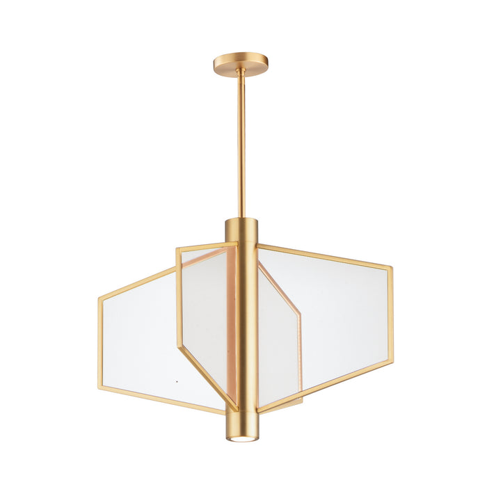 ET2 E25132-133NAB LED Pendant, Natural Aged Brass