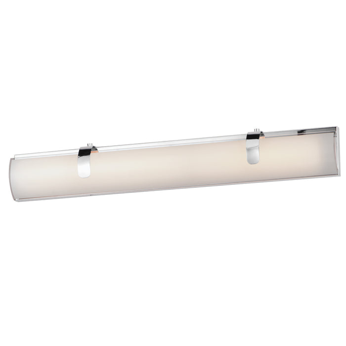 ET2 E25135-92PC LED Bath Vanity, Polished Chrome