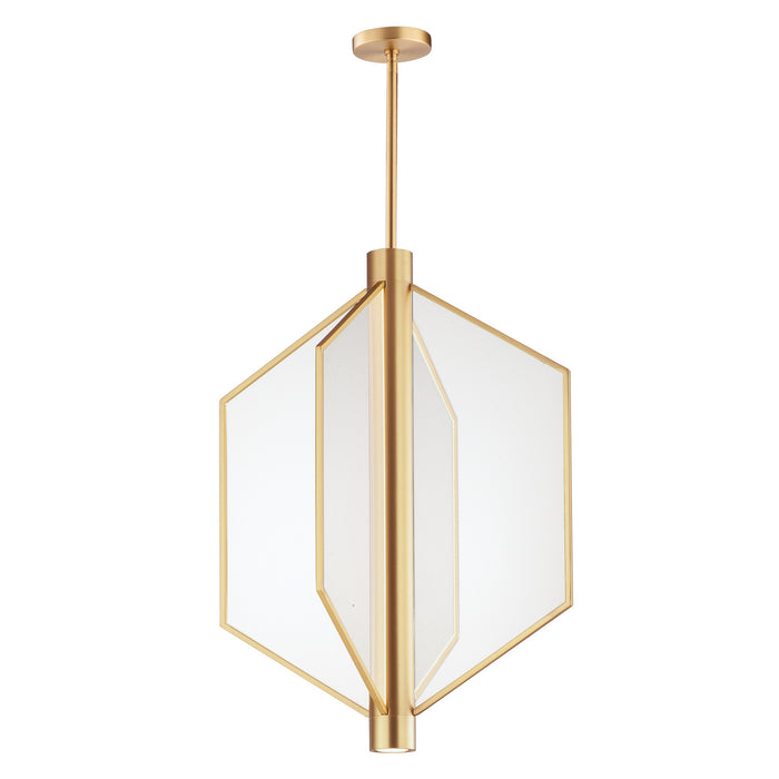 ET2 E25136-133NAB LED Pendant, Natural Aged Brass