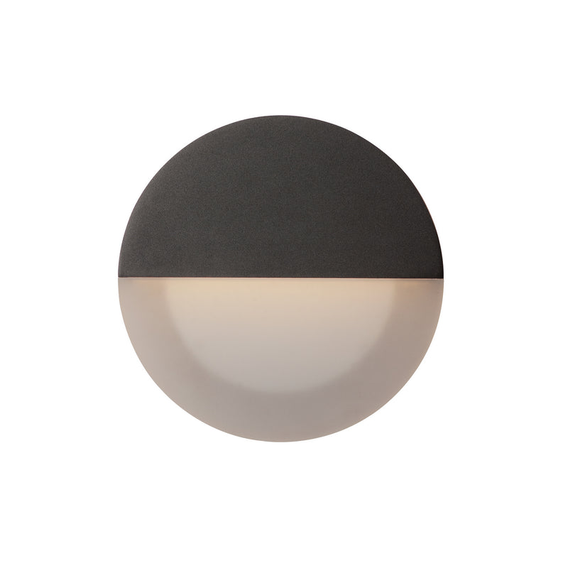 ET2 E41280-BK LED Outdoor Wall Sconce, Black