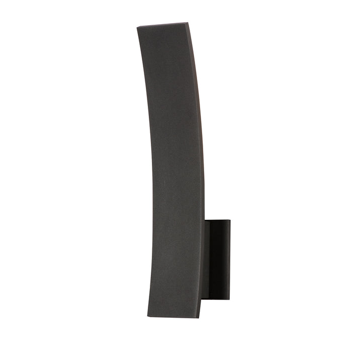 ET2 E41307-BK LED Outdoor Wall Sconce, Black