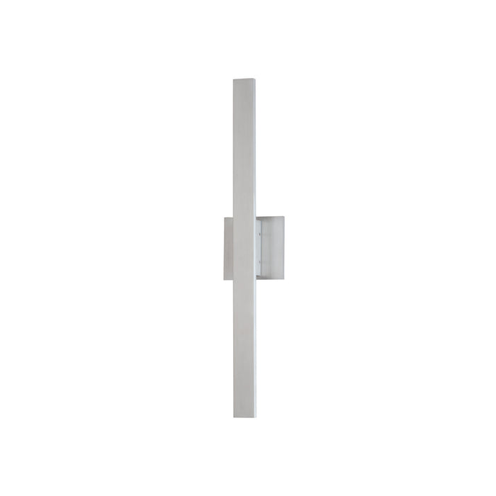ET2 E41343-SA LED Outdoor Wall Sconce, Satin Aluminum