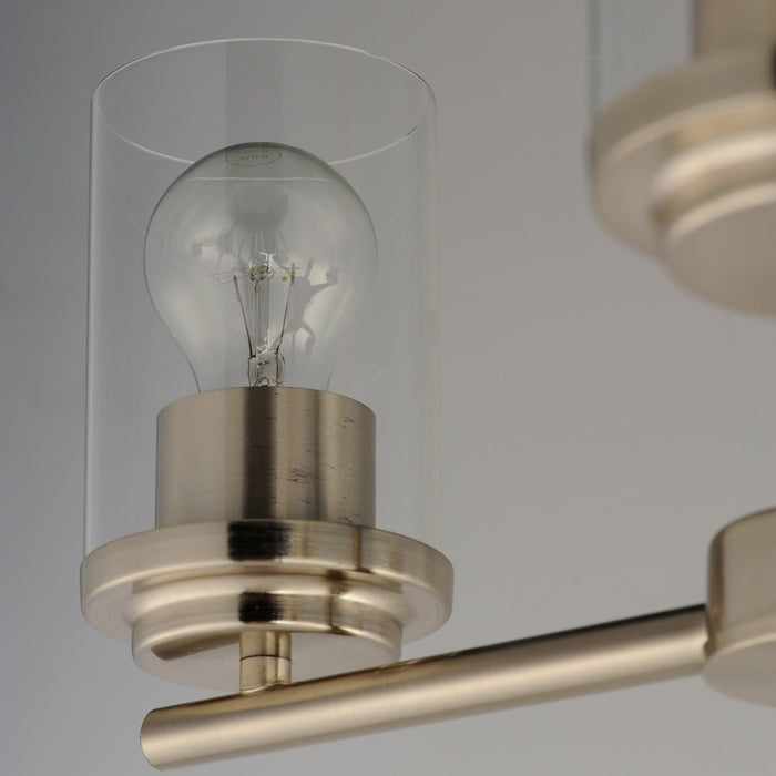 Maxim 10203CLSN Three Light Chandelier, Satin Nickel