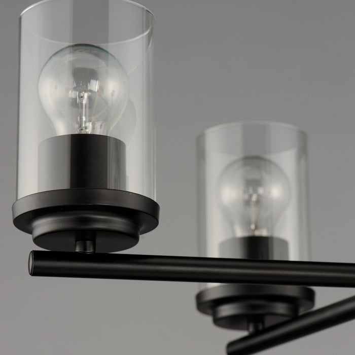 Maxim 10205CLBK Five Light Chandelier, Black