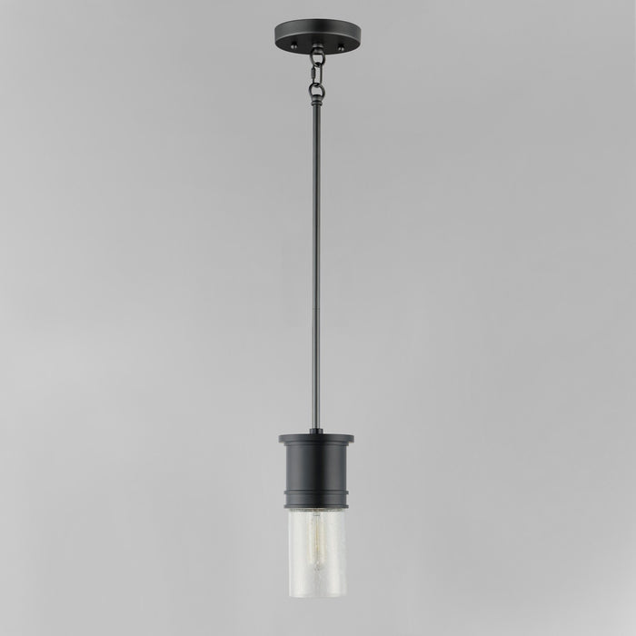 Maxim 10362CDBK One Light Mini Pendant, Black
