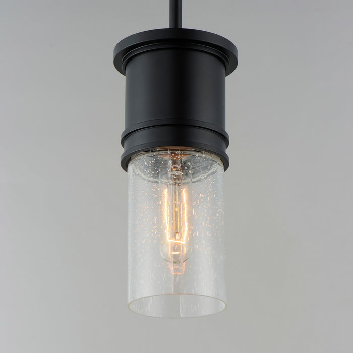Maxim 10362CDBK One Light Mini Pendant, Black